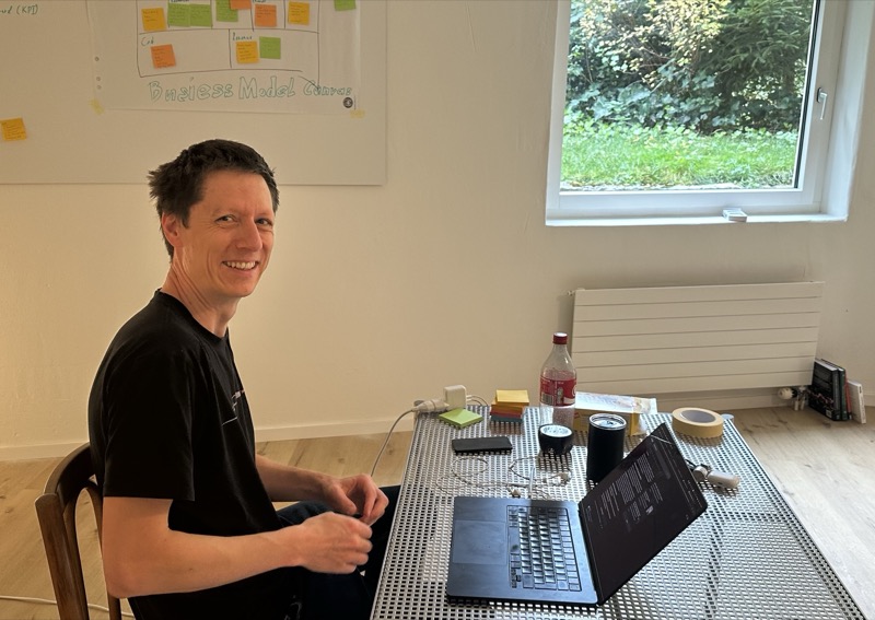 Jonas at the studio — building Lumethos from a real creator workflow